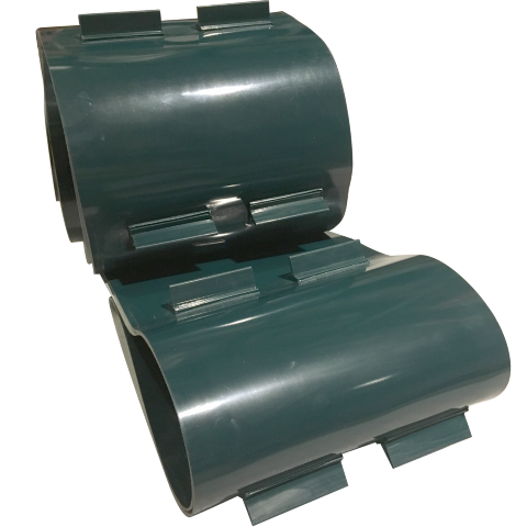 PVC Conveyor Belt with tall carriers